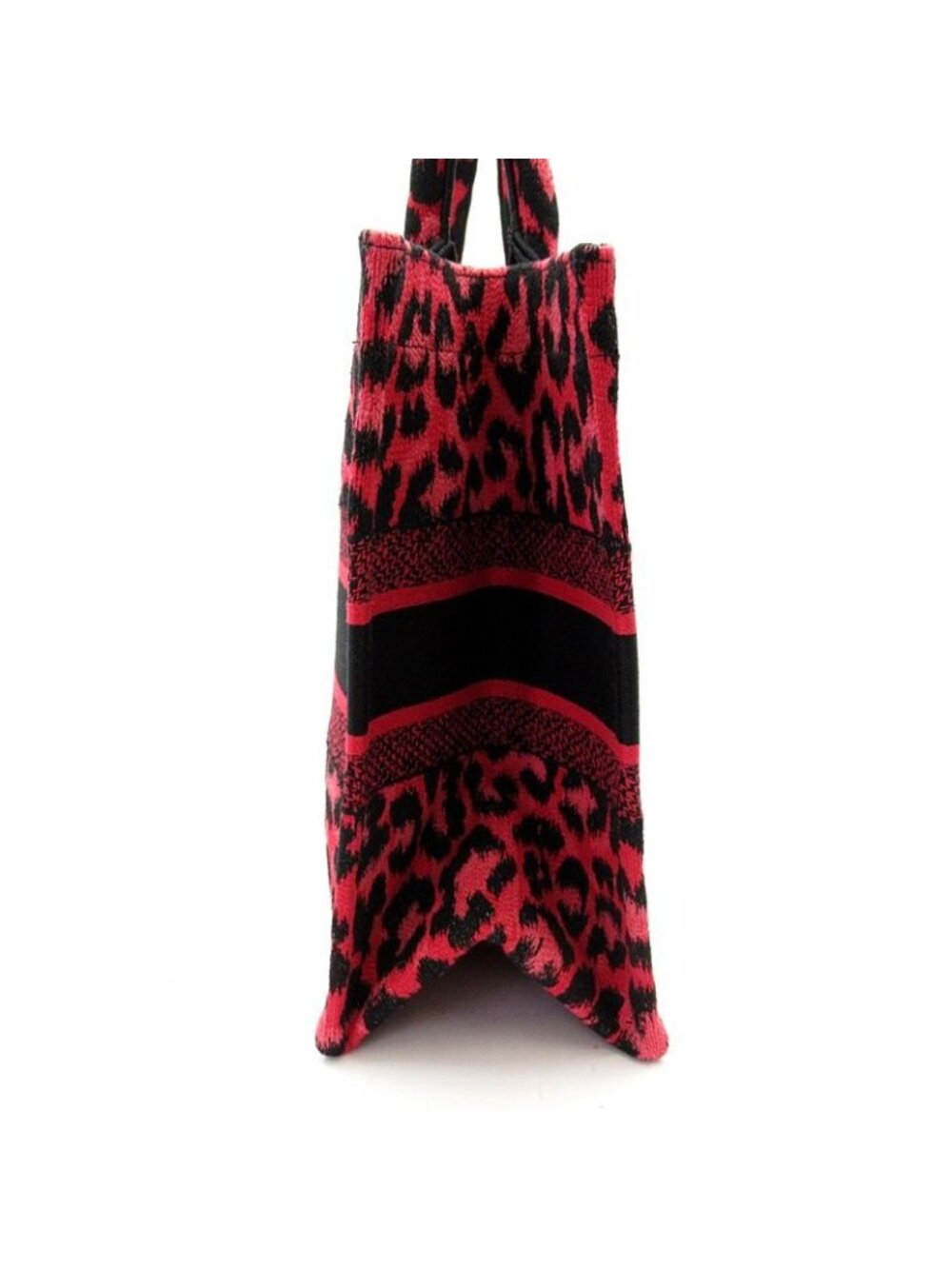 Dior Oblique Book Tote Leopard Canvas - Picture 5 of 8